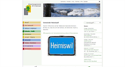 Desktop Screenshot of heimiswil.ch